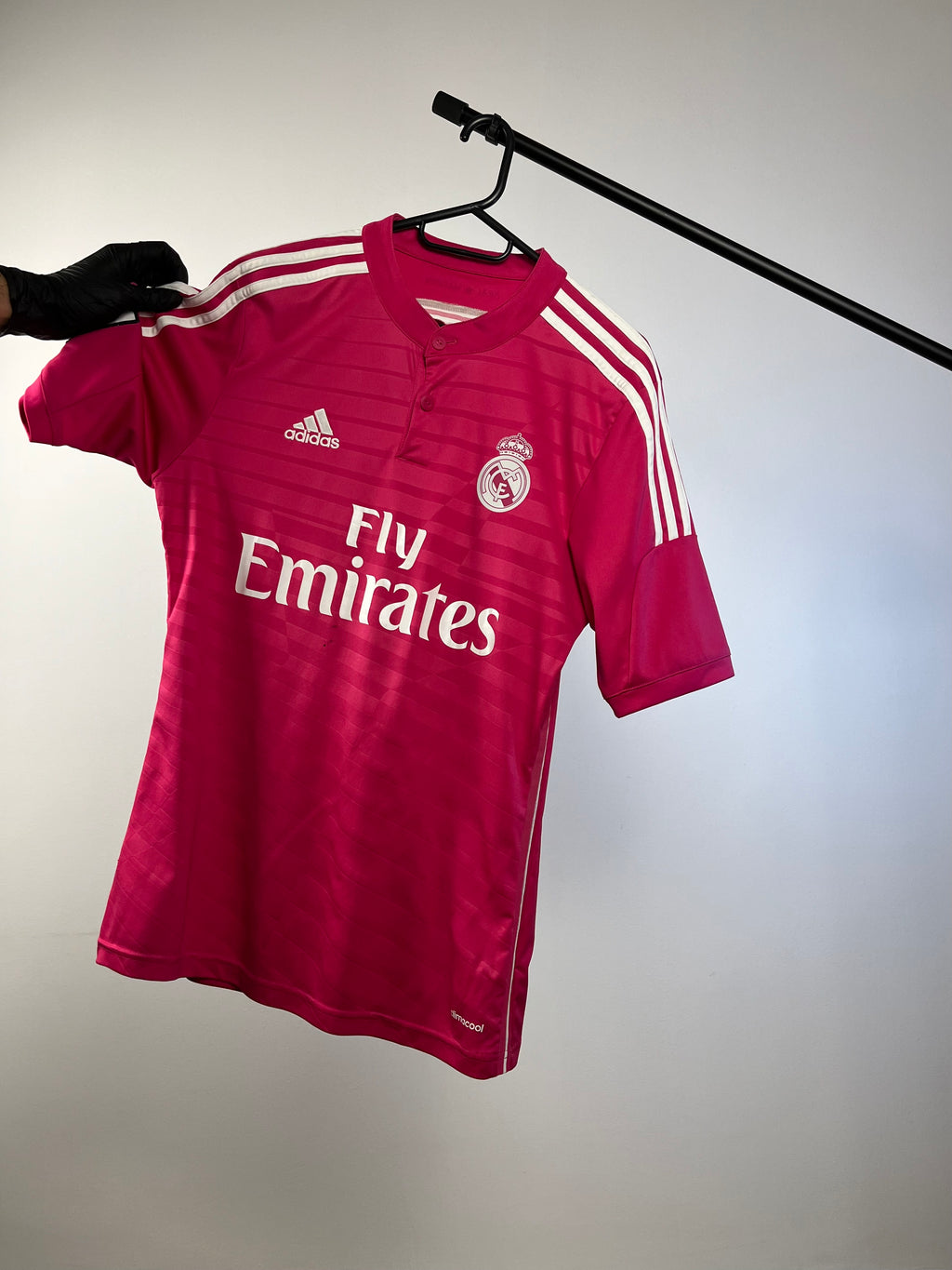 Jersey Original Real Madrid 2014/15 Visita Chicharito M37315 Adidas (Rosa)