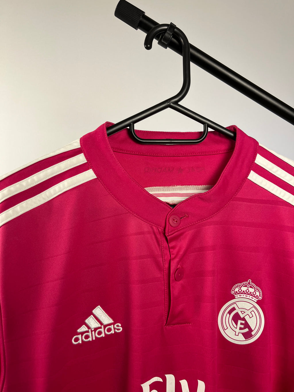 Jersey Original Real Madrid 2014/15 Visita Chicharito M37315 Adidas (Rosa)