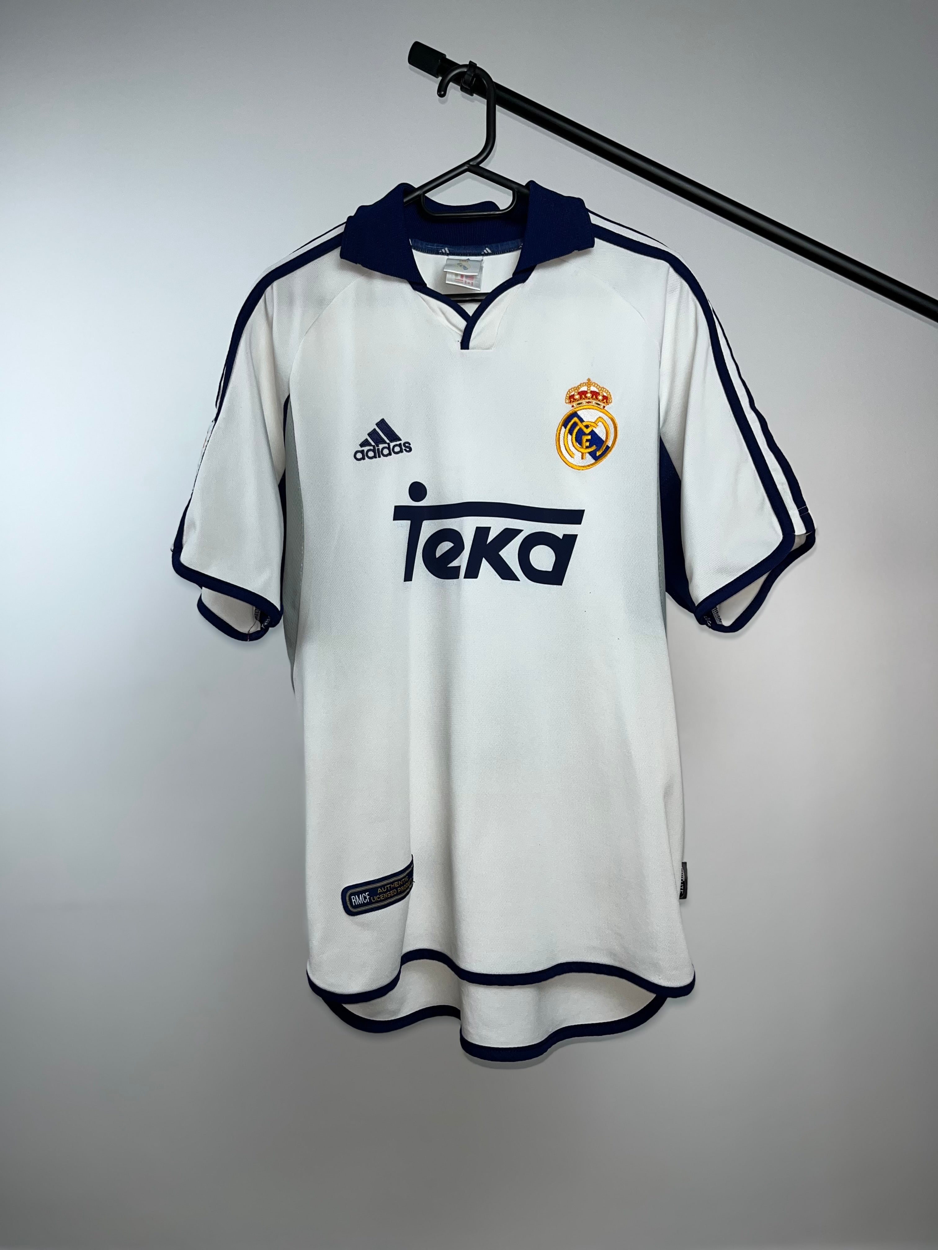 Jersey Original Real Madrid 2000/2001 Local Roberto Carlos 685331 Adidas