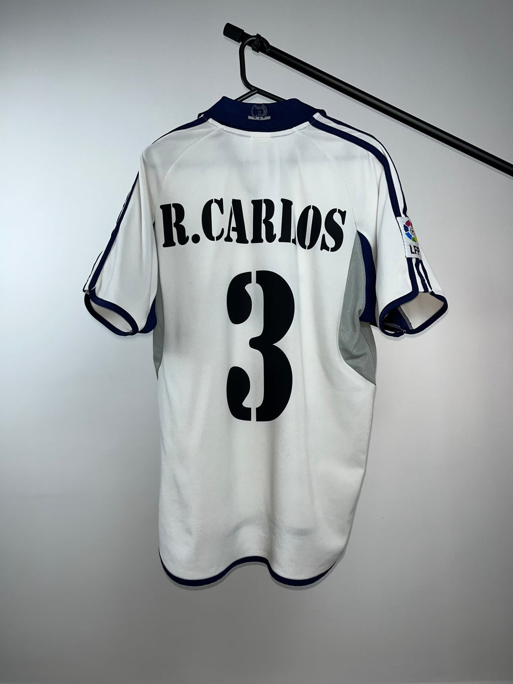 Jersey Original Real Madrid 2000/2001 Local Roberto Carlos 685331 Adidas