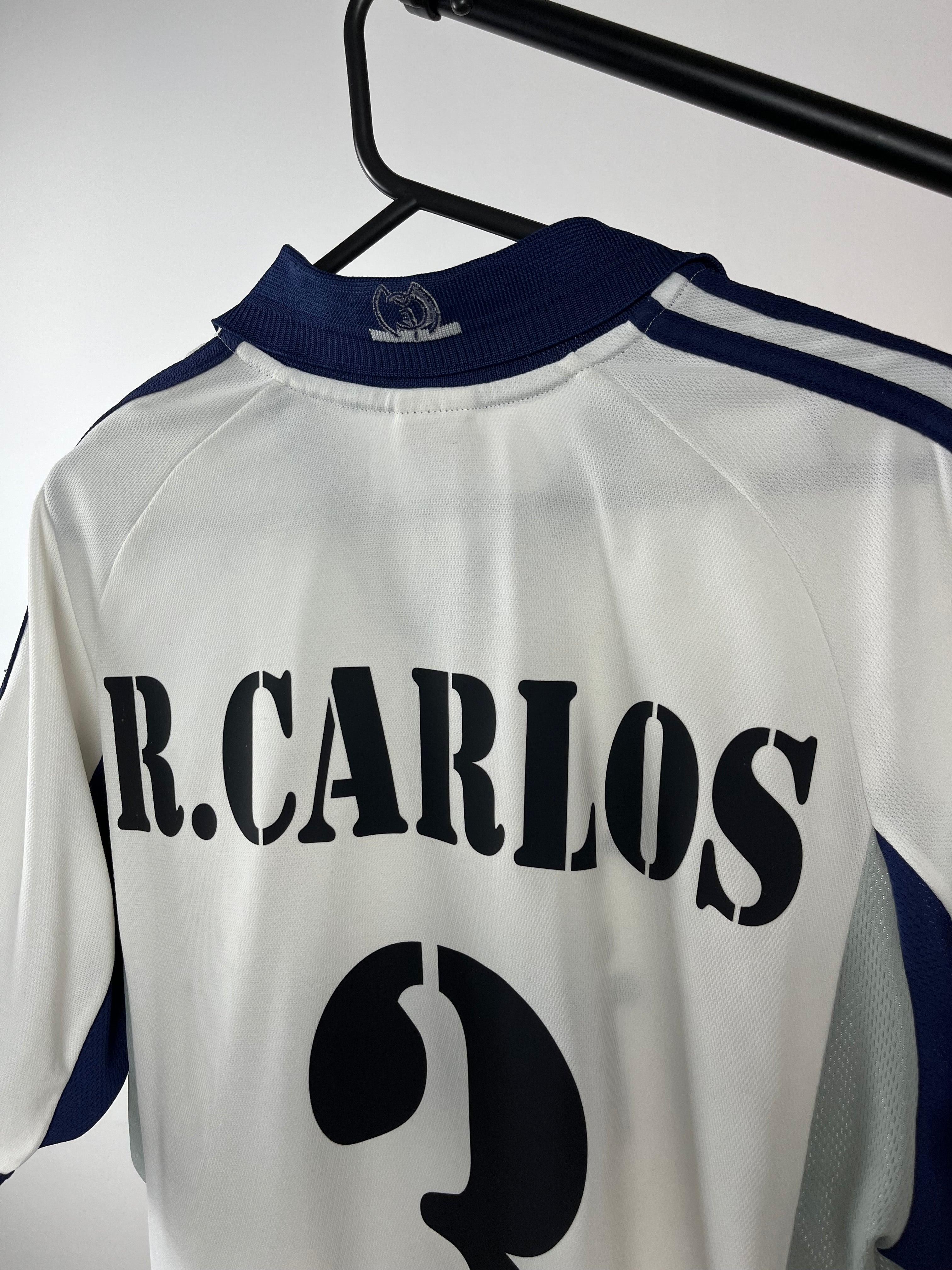 Jersey Original Real Madrid 2000/2001 Local Roberto Carlos 685331 Adidas