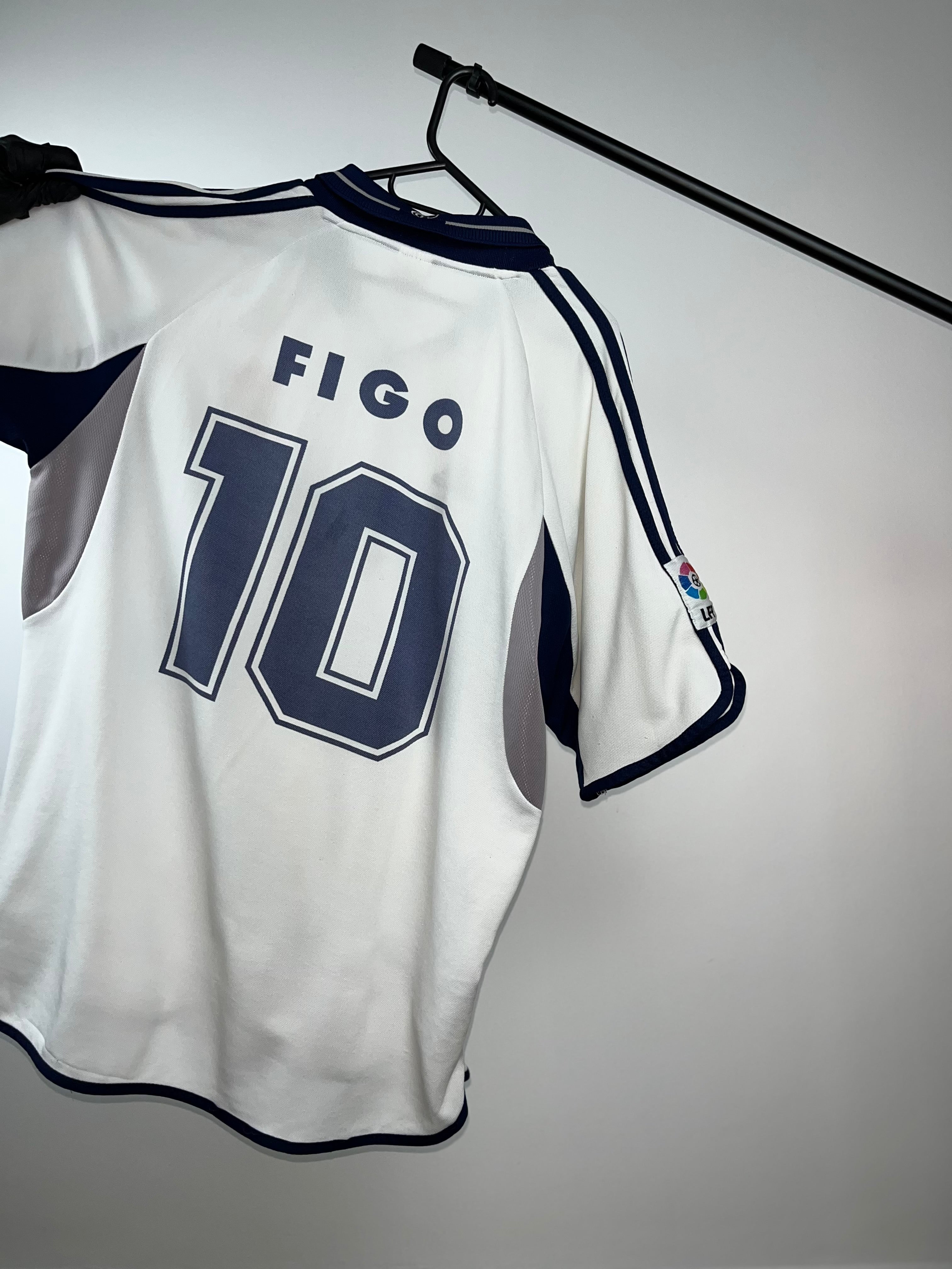 Jersey Original Real Madrid 2000/2001 Local Figo 685331 Adidas
