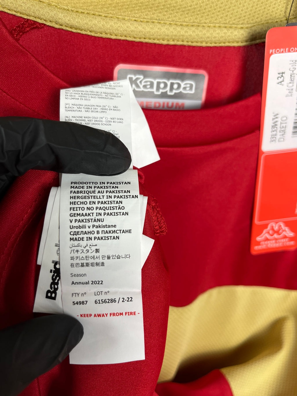 Jersey Original Venezia 2022/23 Entrenamiento Kappa