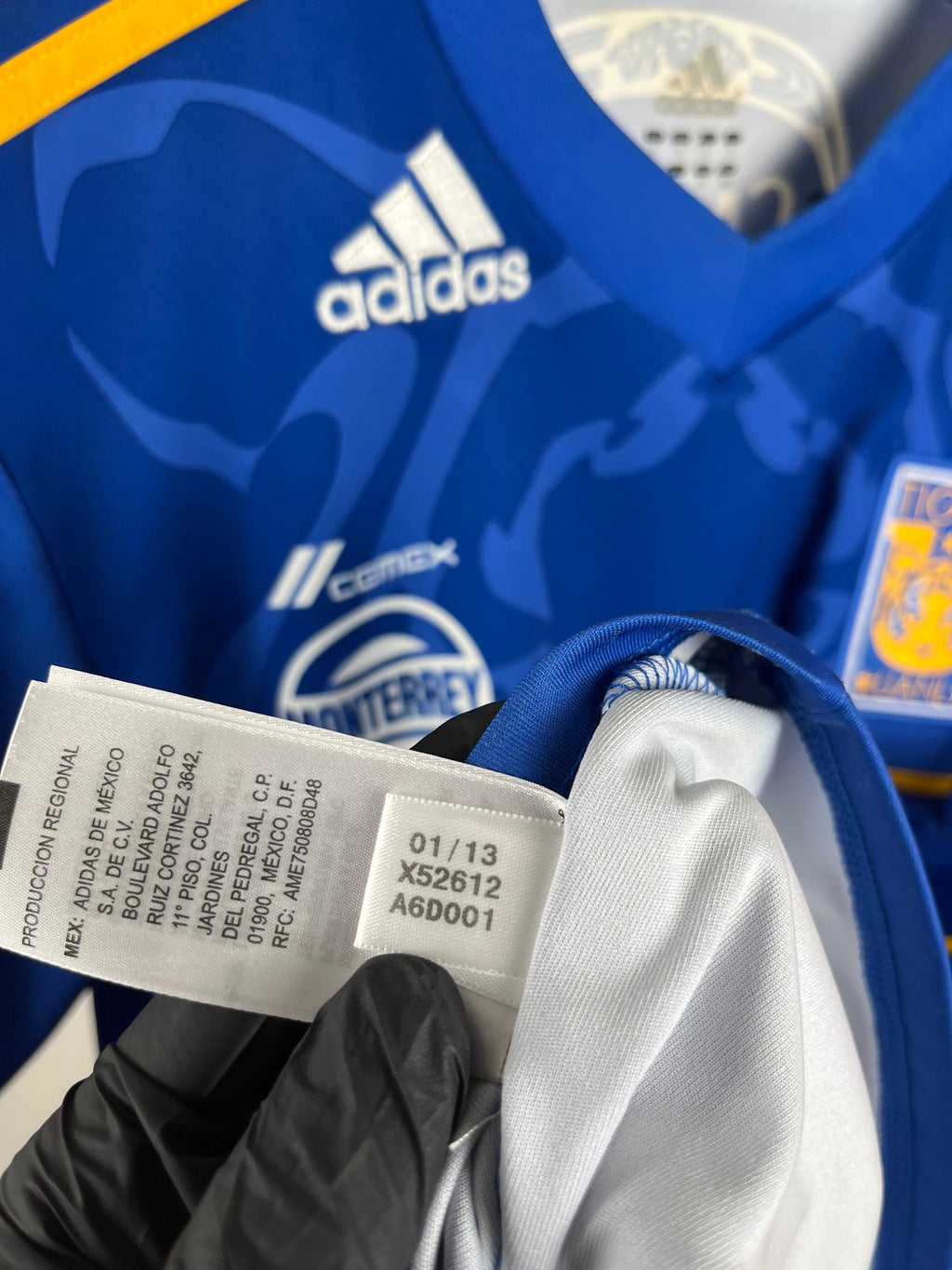 Jersey Usada en Partido de Elías Hernández | Tigres UANL 2012/13 Visita