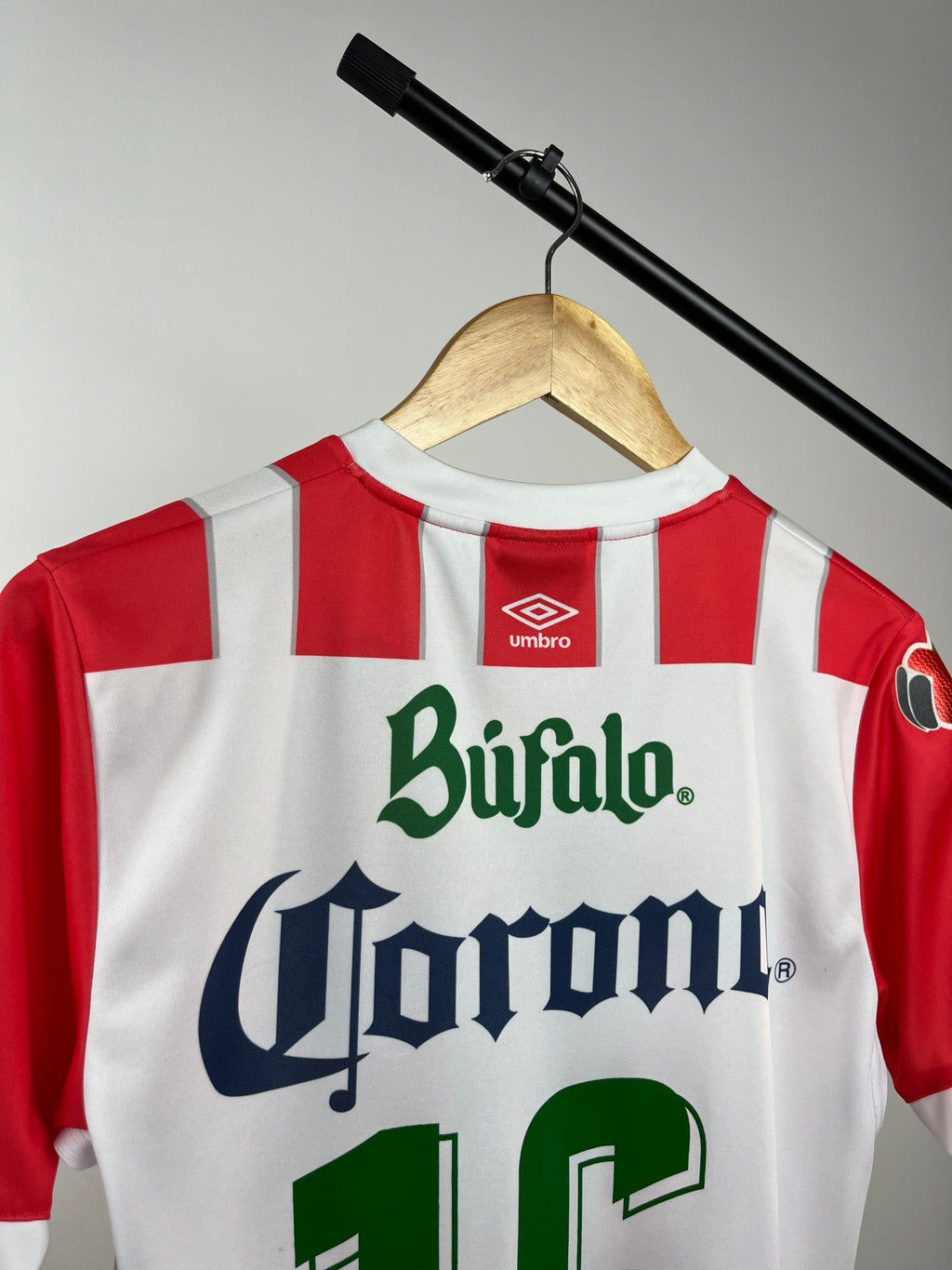 Jersey Usada en Partido de Manuel Iturra | Necaxa 2016/17 Liga MX