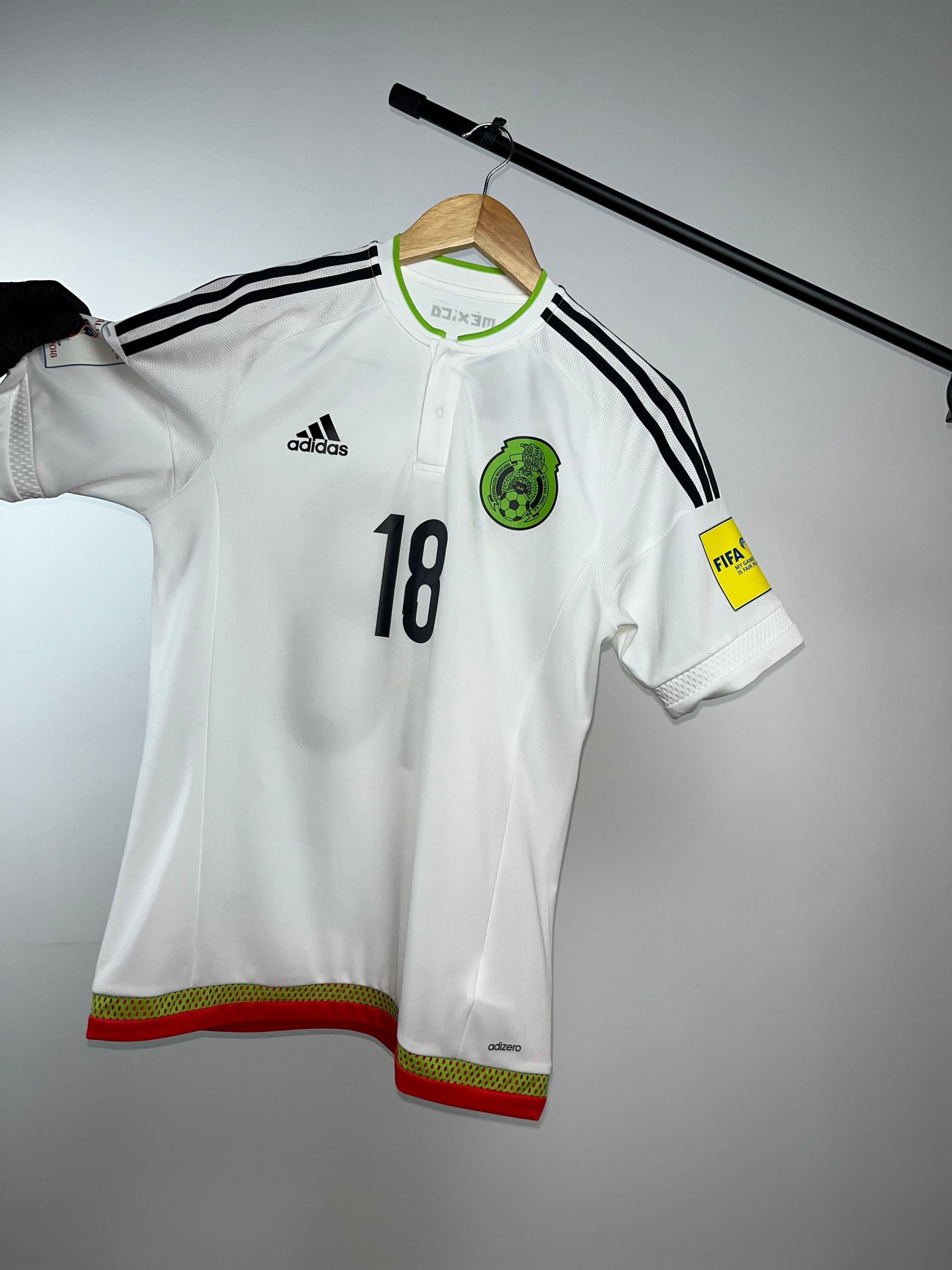 Jersey Usada en Partido De Mexico Elías Hernández | Clasificatorias Rusia 2018