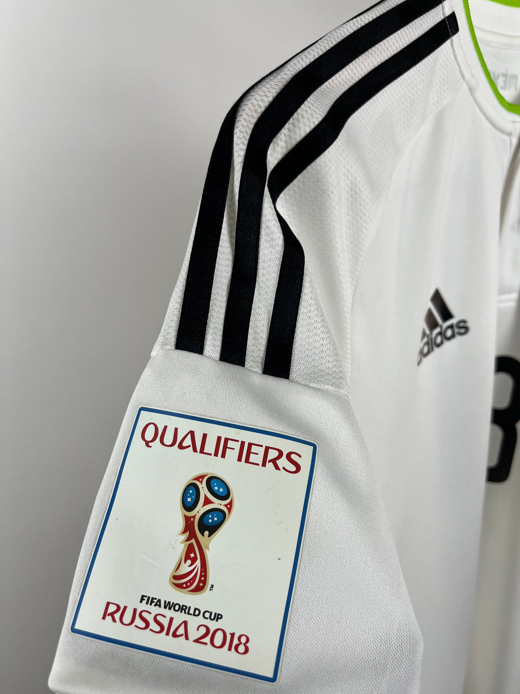 Jersey Usada en Partido De Mexico Elías Hernández | Clasificatorias Rusia 2018