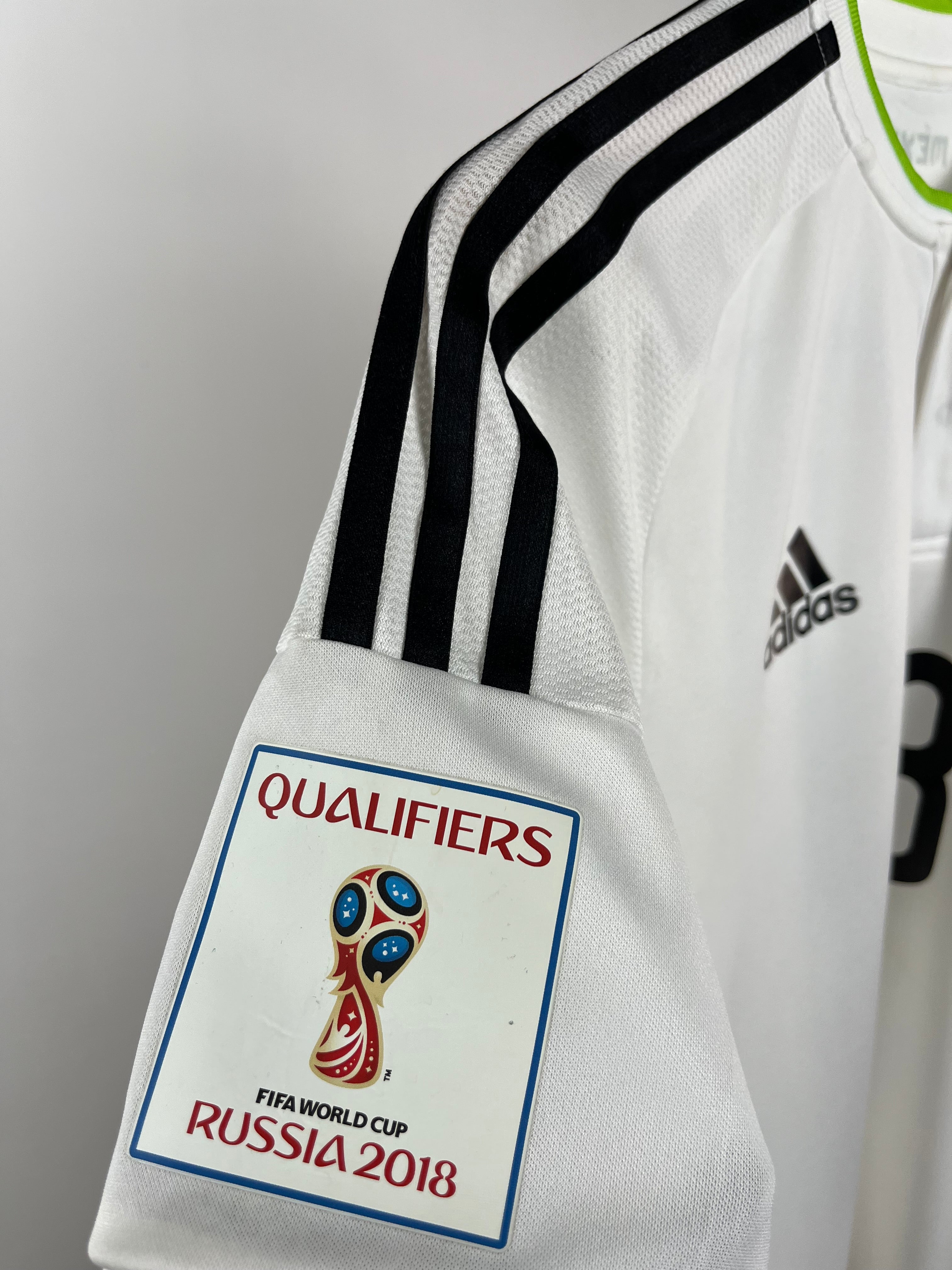 Jersey Usada en Partido De Mexico Elías Hernández | Clasificatorias Rusia 2018