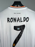 Autógrafo de Cristiano Ronaldo | Jersey Real Madrid 2013/14 Certificada Beckett