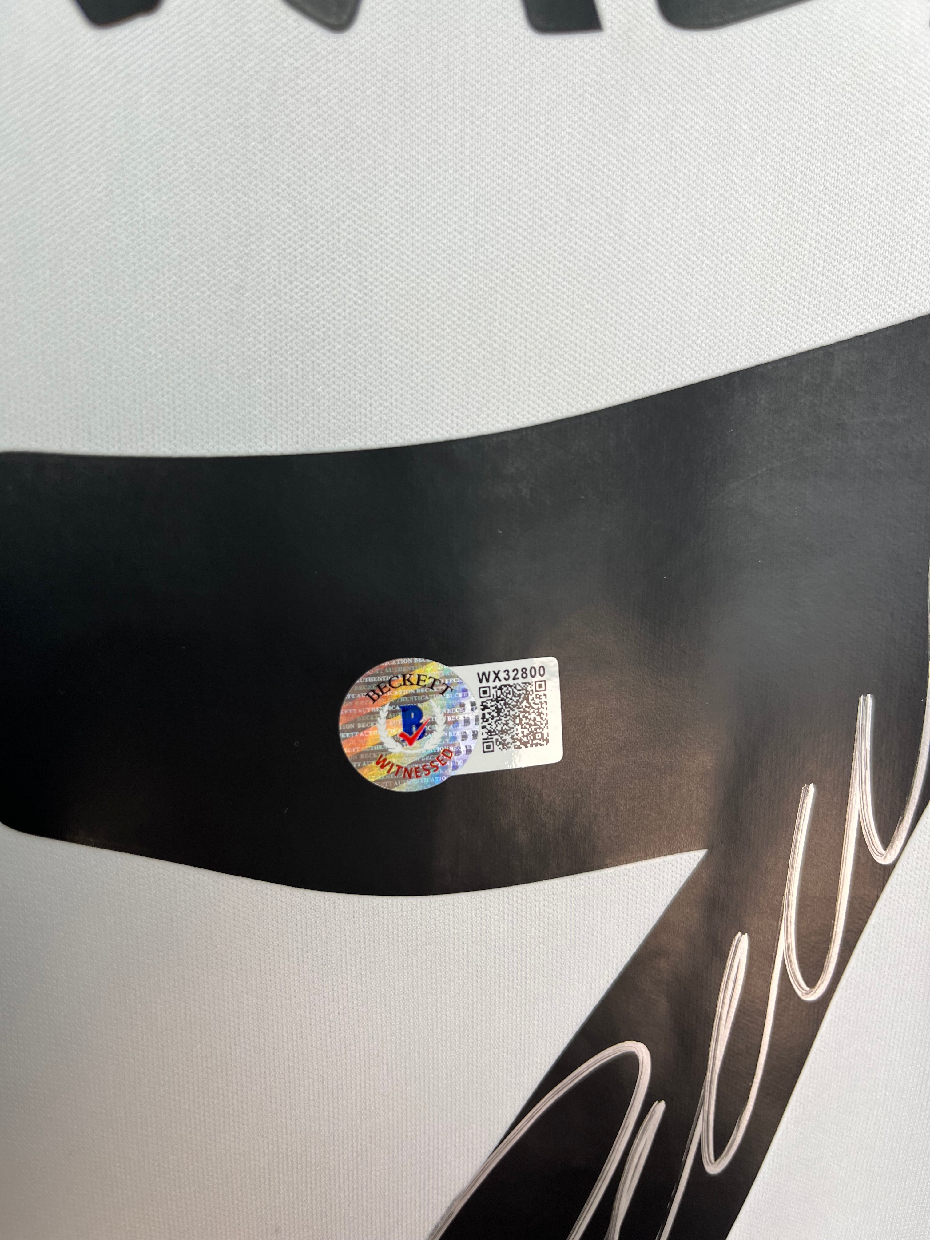 Autógrafo de Cristiano Ronaldo | Jersey Real Madrid 2013/14 Certificada Beckett