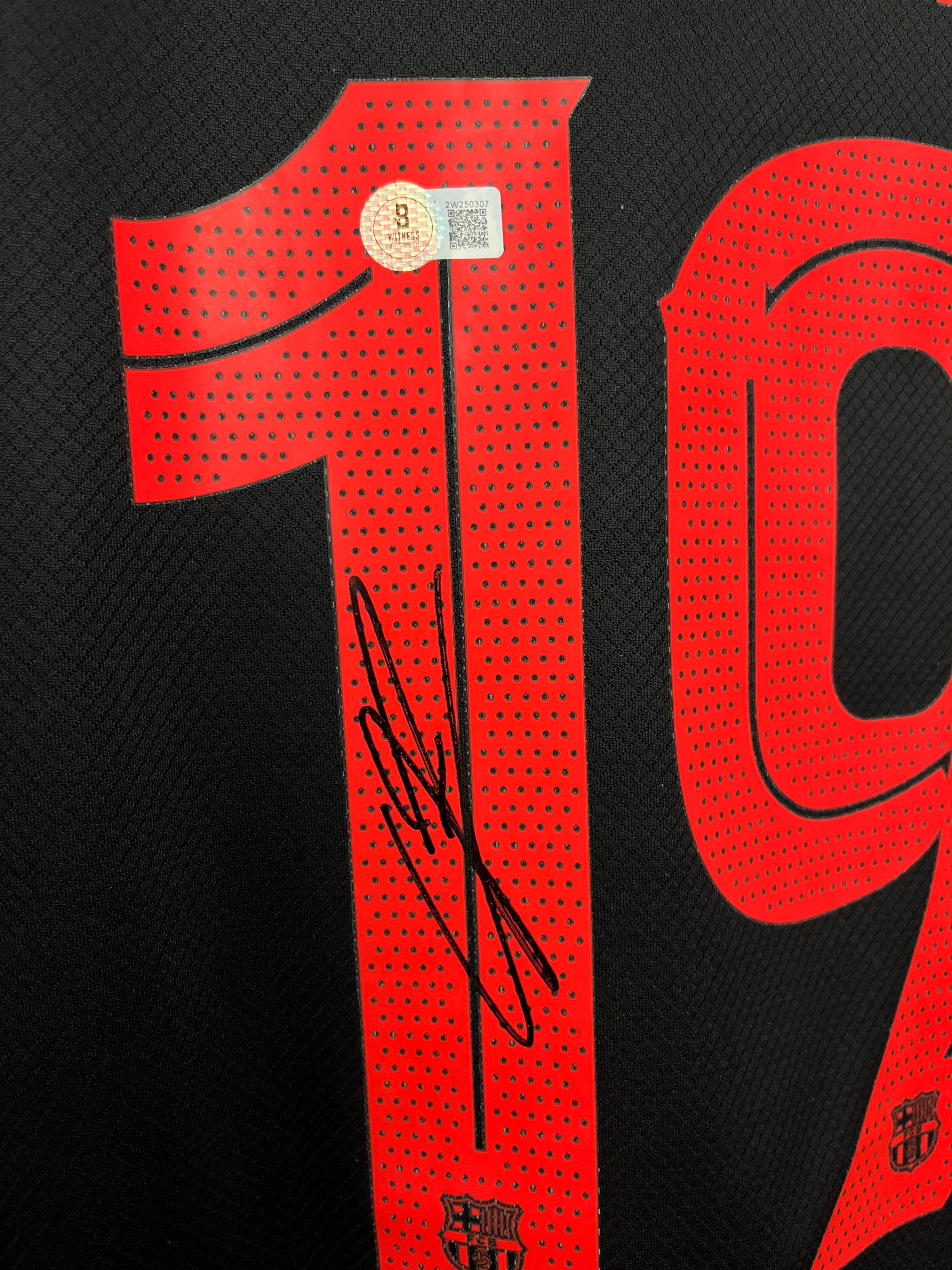 Autógrafo de Lamine Yamal | Jersey FC Barcelona 2024/25 Certificada Beckett
