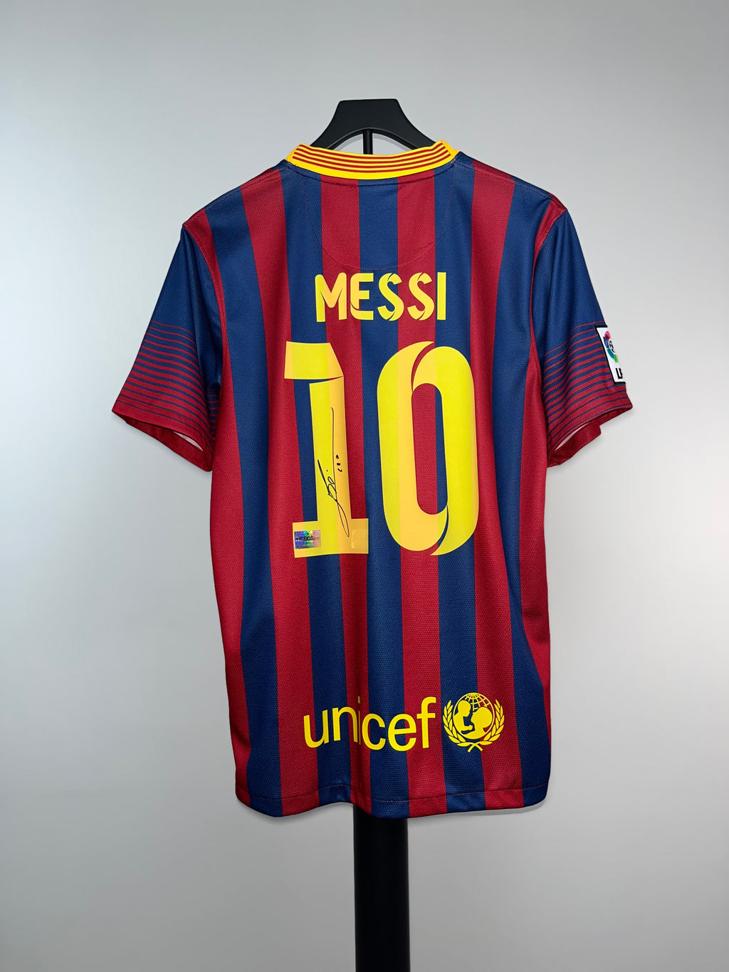 Autógrafo de Lionel Messi | Jersey FC Barcelona 2013/14 Certificada Icons