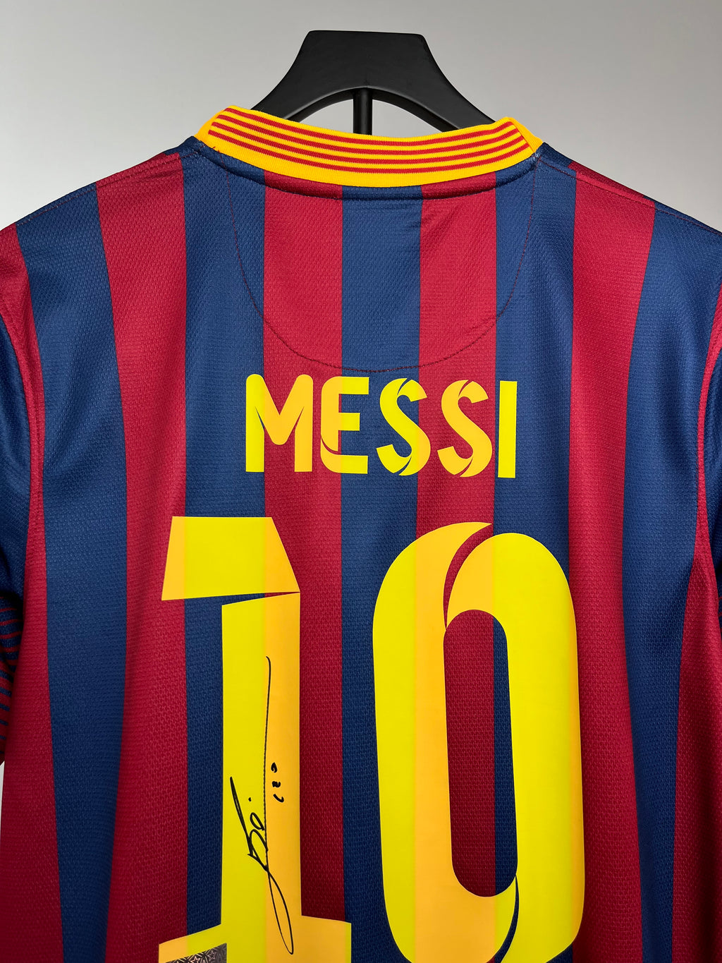 Autógrafo de Lionel Messi | Jersey FC Barcelona 2013/14 Certificada Icons