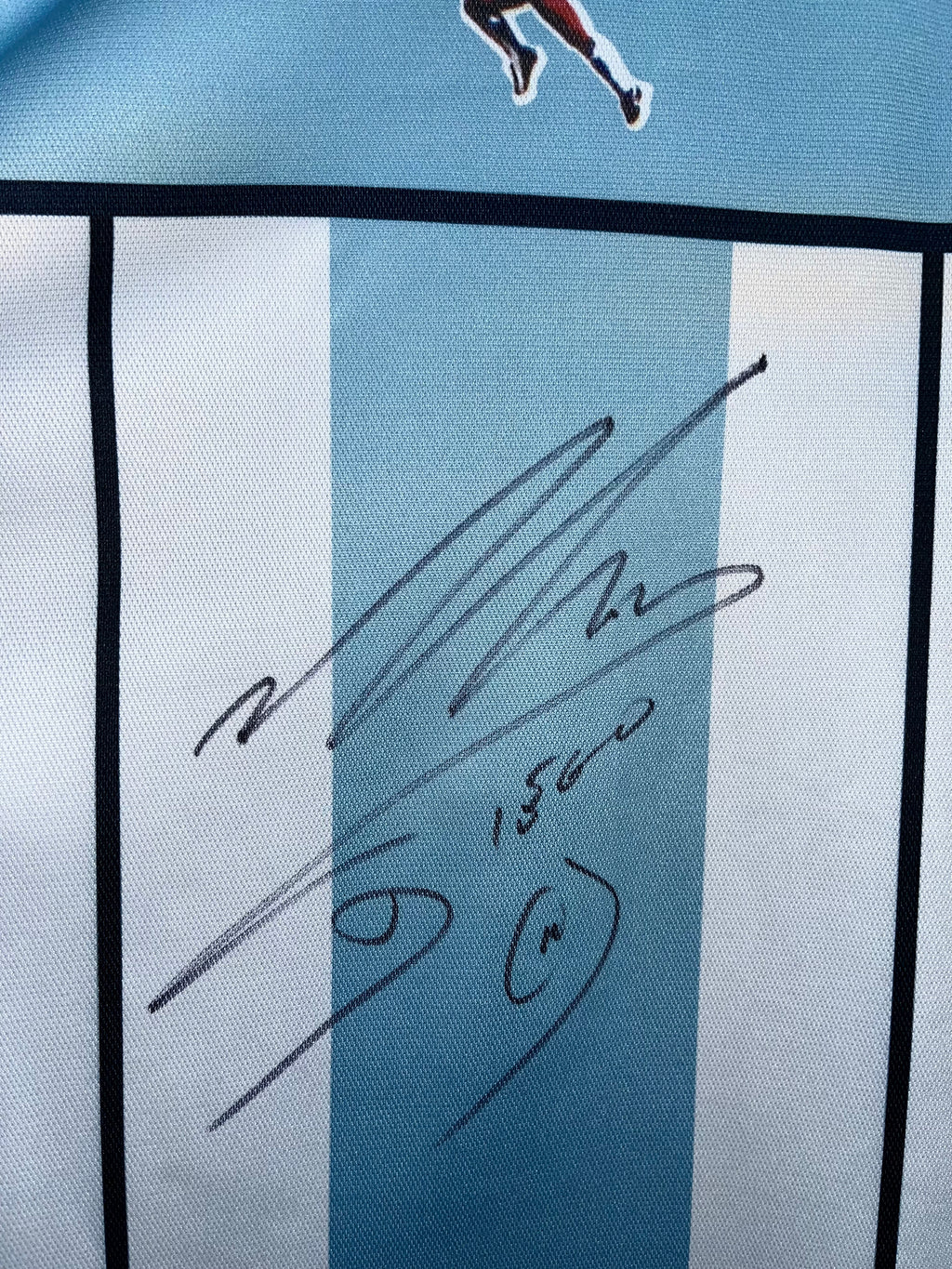 Autógrafo de Diego Maradona | Jersey Conmemorativa Argentina Certificada Icons