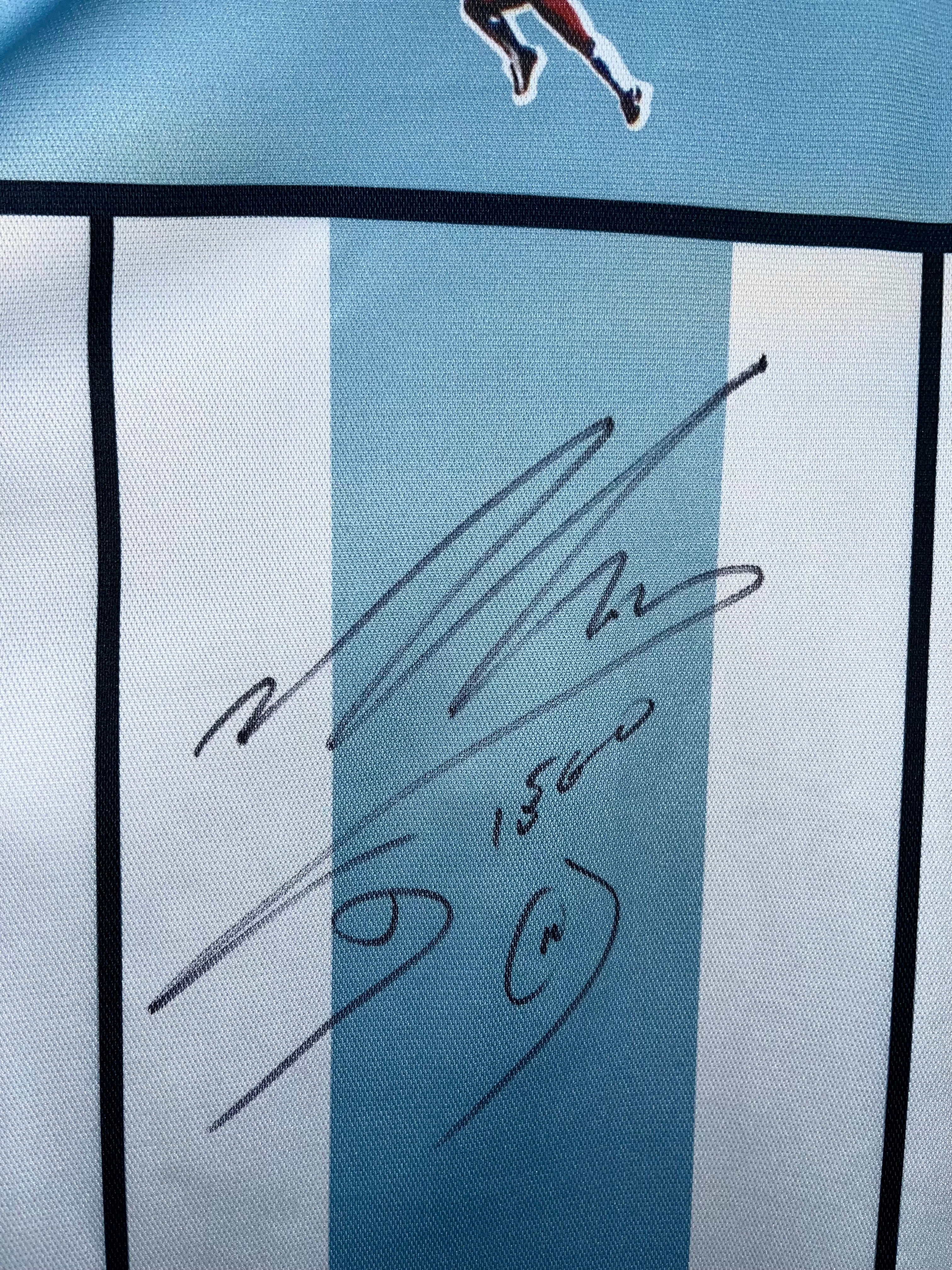 Autógrafo de Diego Maradona | Jersey Conmemorativa Argentina Certificada Icons