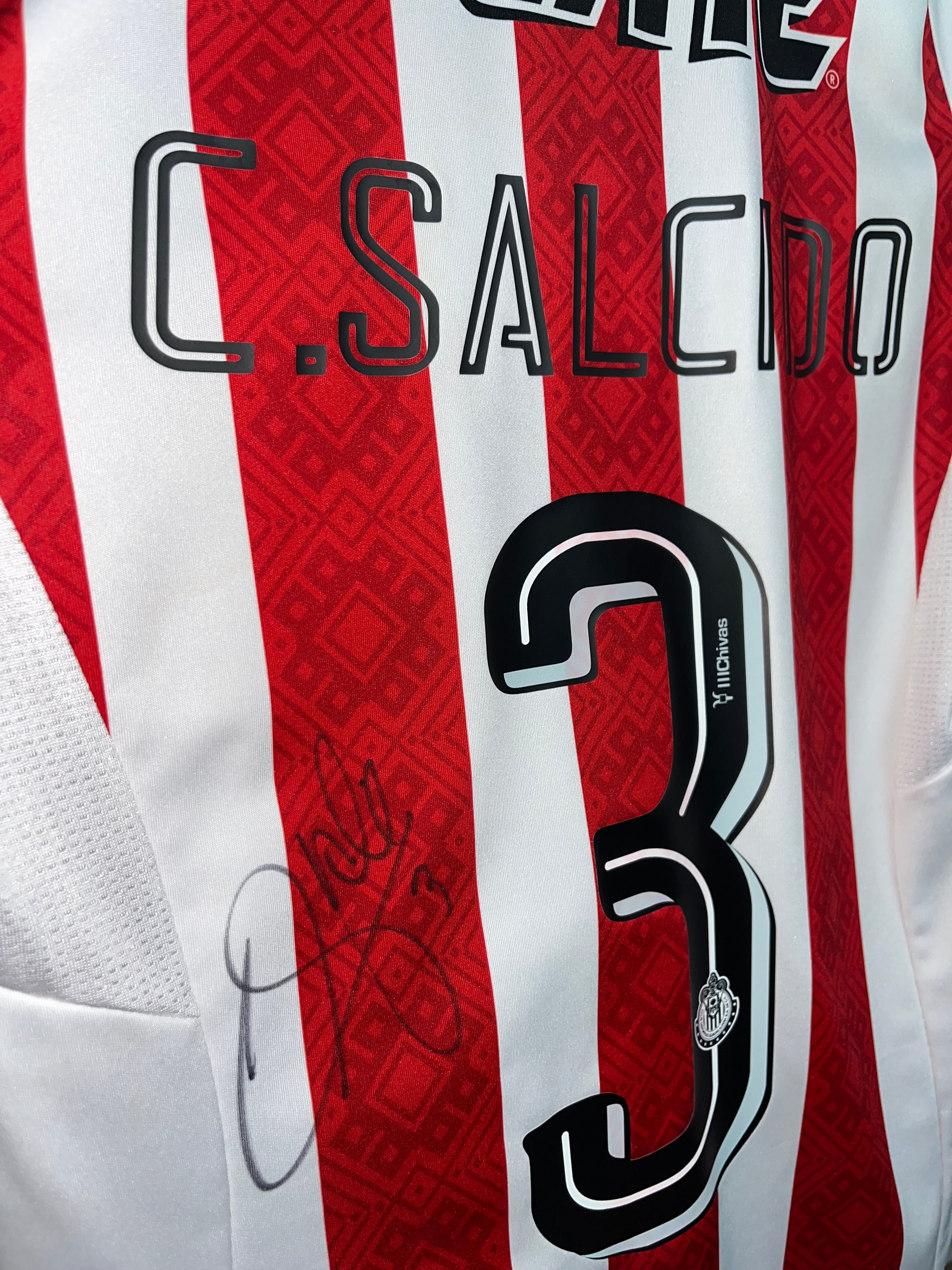 Autógrafo de Carlos Salcido | Jersey Chivas 2017/18