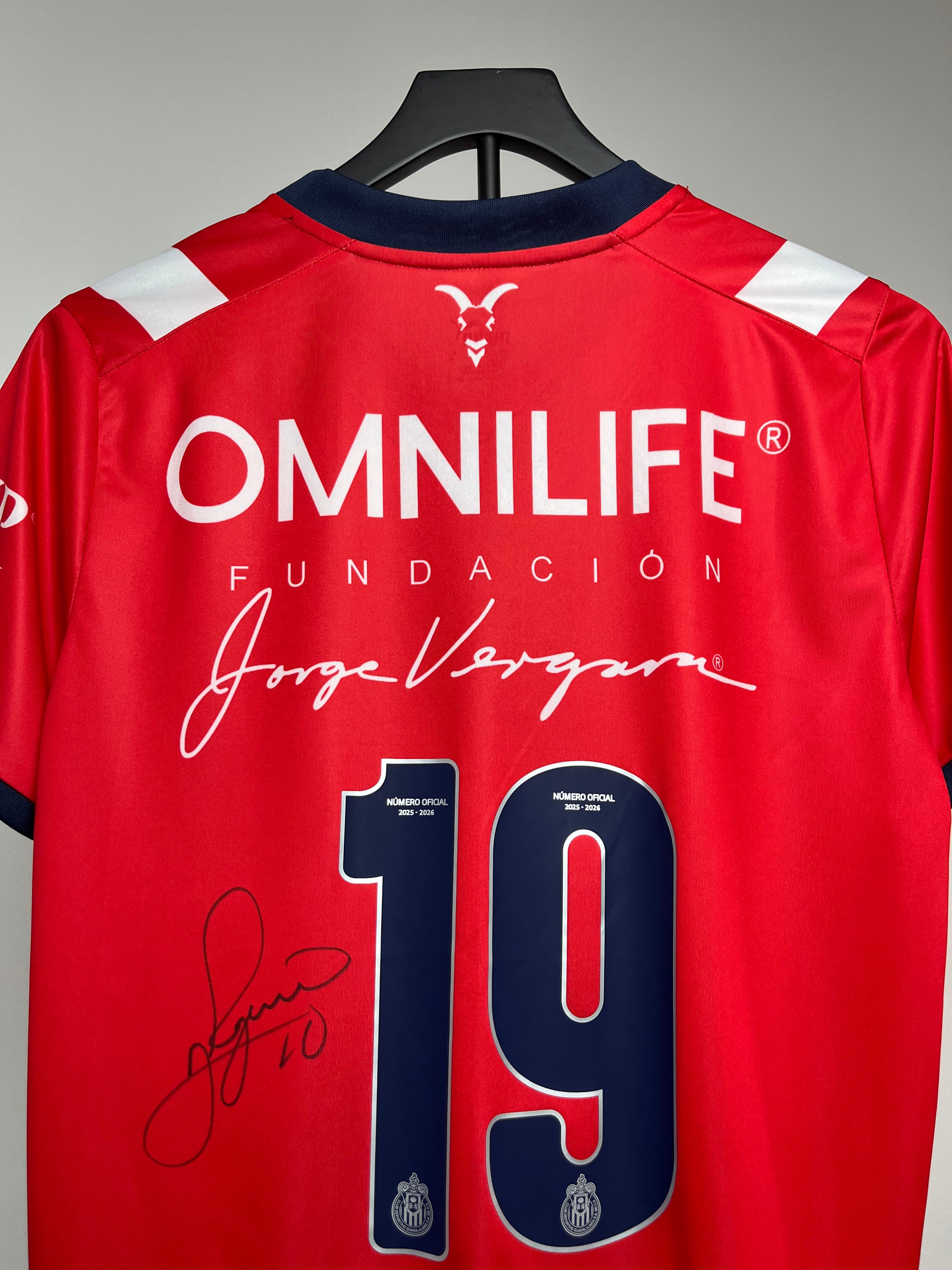 Autógrafo de Jesús "Canelo" Angulo | Jersey Chivas 2022