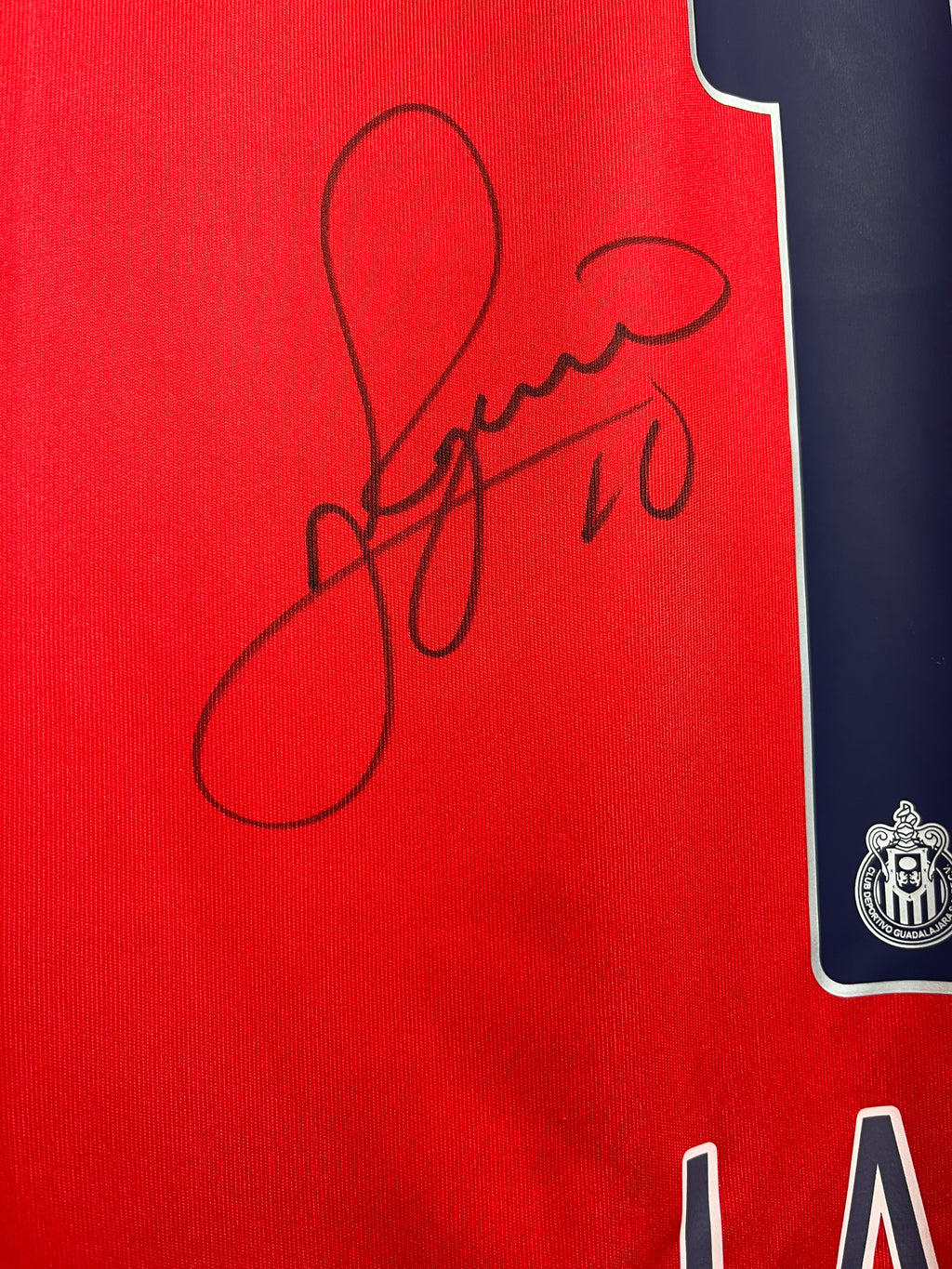Autógrafo de Jesús "Canelo" Angulo | Jersey Chivas 2022