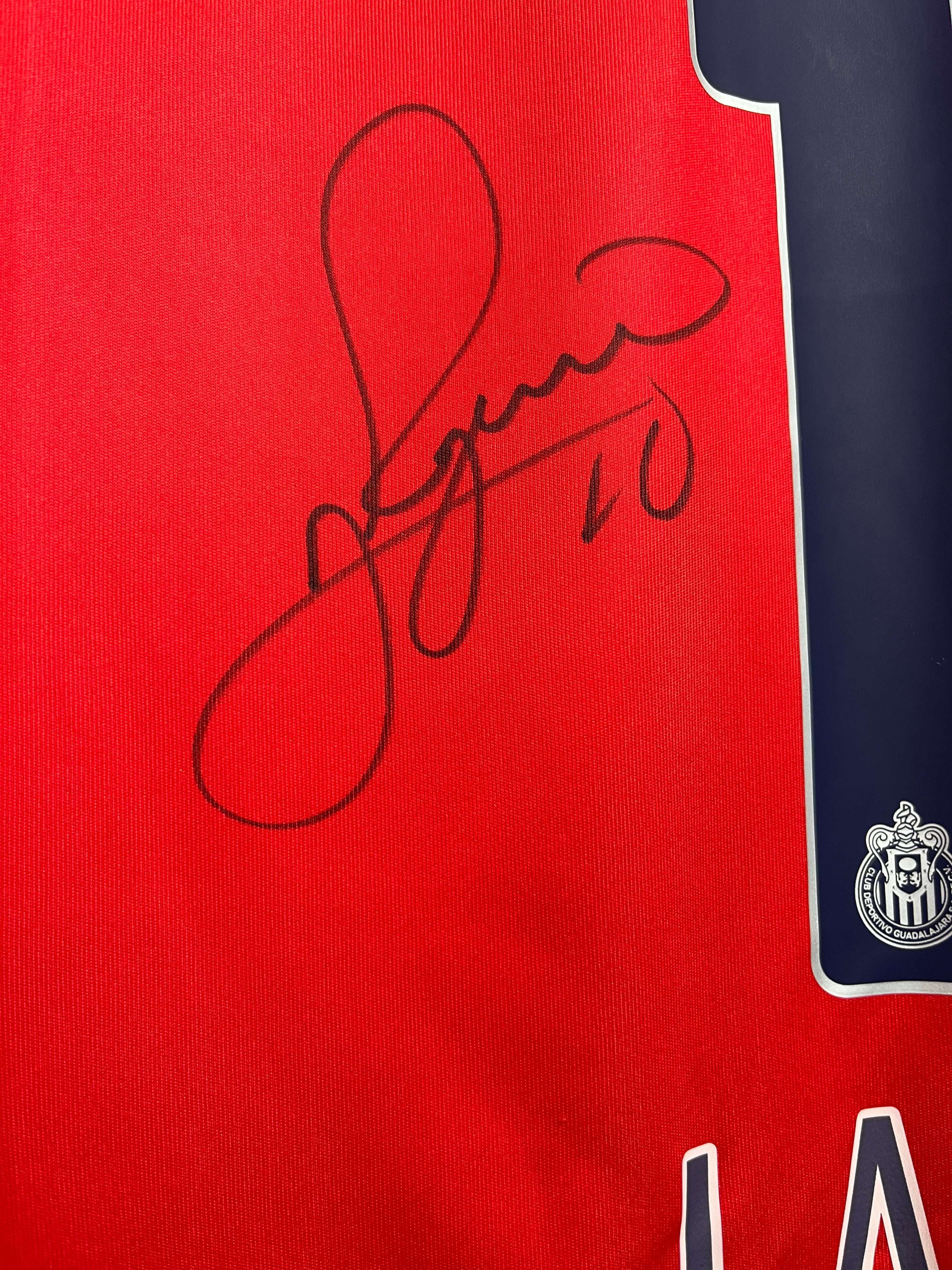 Autógrafo de Jesús "Canelo" Angulo | Jersey Chivas 2022