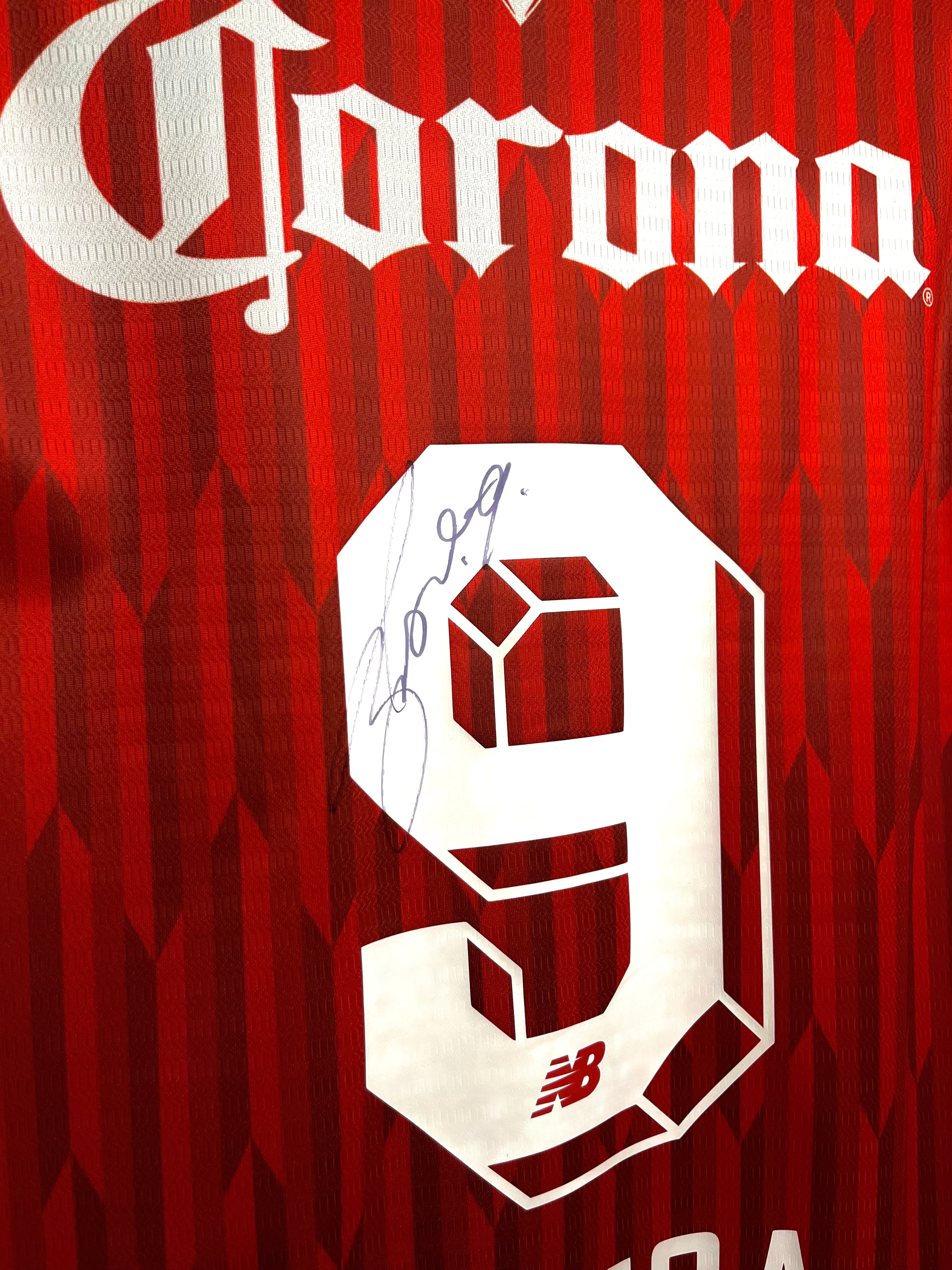 Autógrafo de Alexis Vega | Jersey Toluca Campeón Clausura 2025