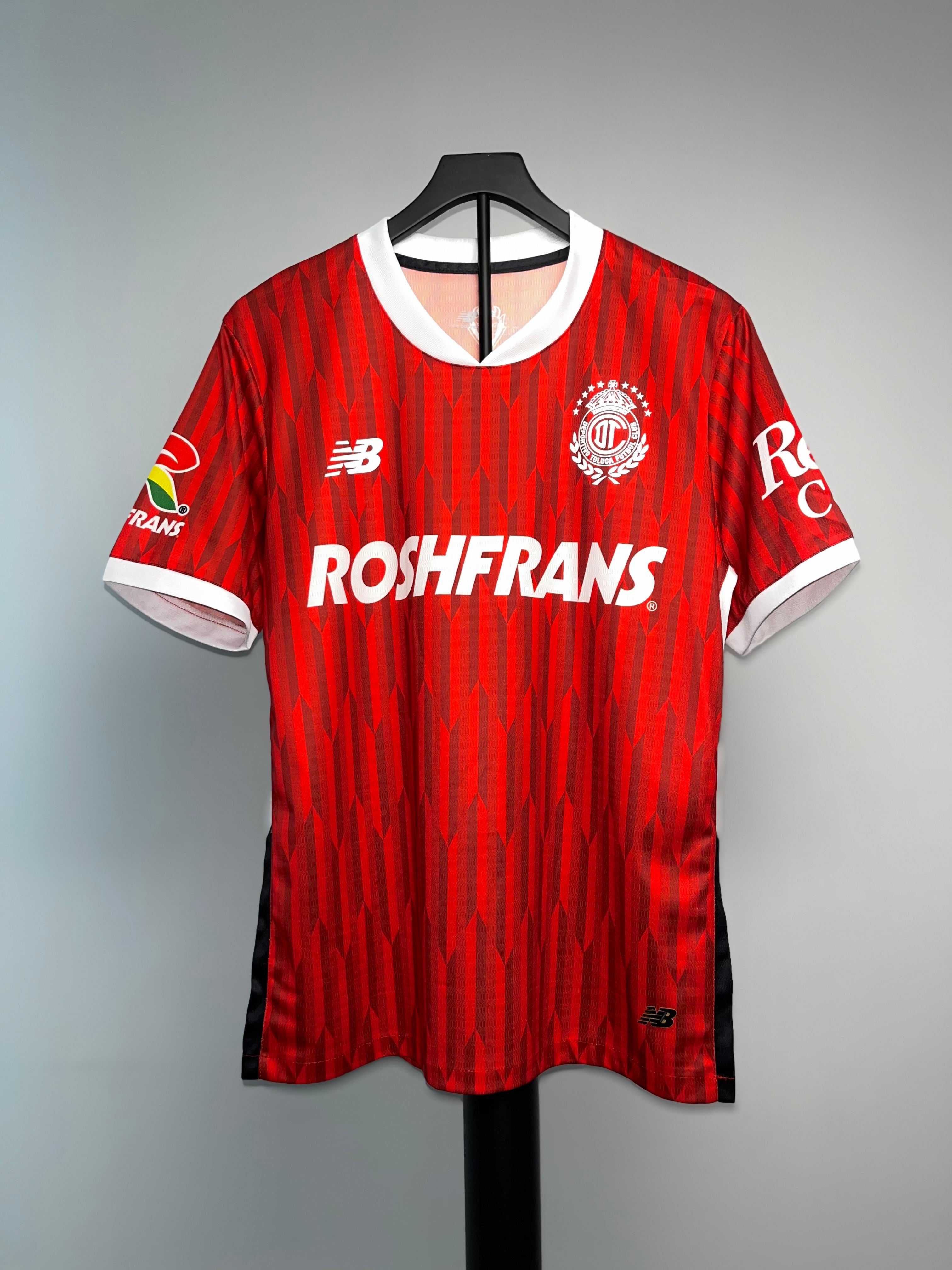 Autógrafo de Alexis Vega | Jersey Toluca Campeón Clausura 2025