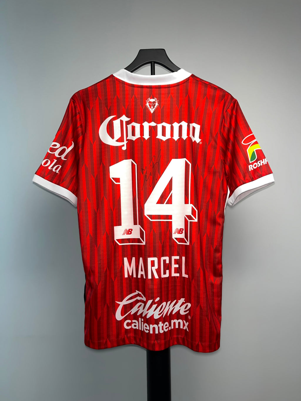 Autógrafo de Marcel Ruiz | Jersey Toluca Campeón Clausura 2025