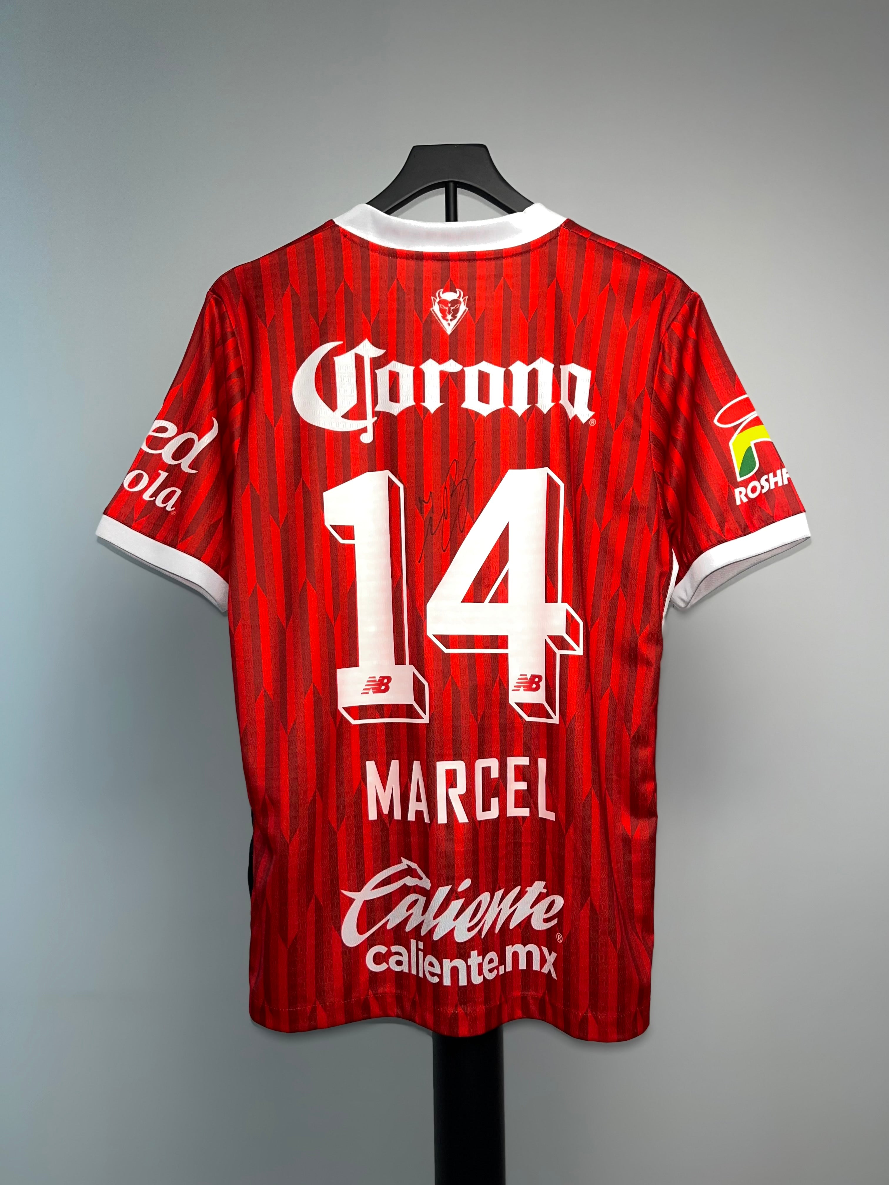 Autógrafo de Marcel Ruiz | Jersey Toluca Campeón Clausura 2025