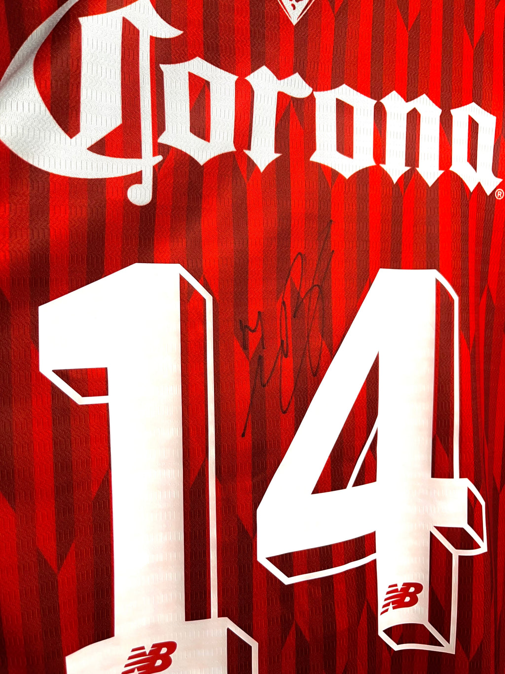 Autógrafo de Marcel Ruiz | Jersey Toluca Campeón Clausura 2025