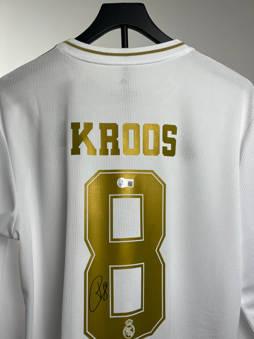 Autógrafo de Toni Kroos | Jersey Real Madrid 2019/20 Certificada Beckett