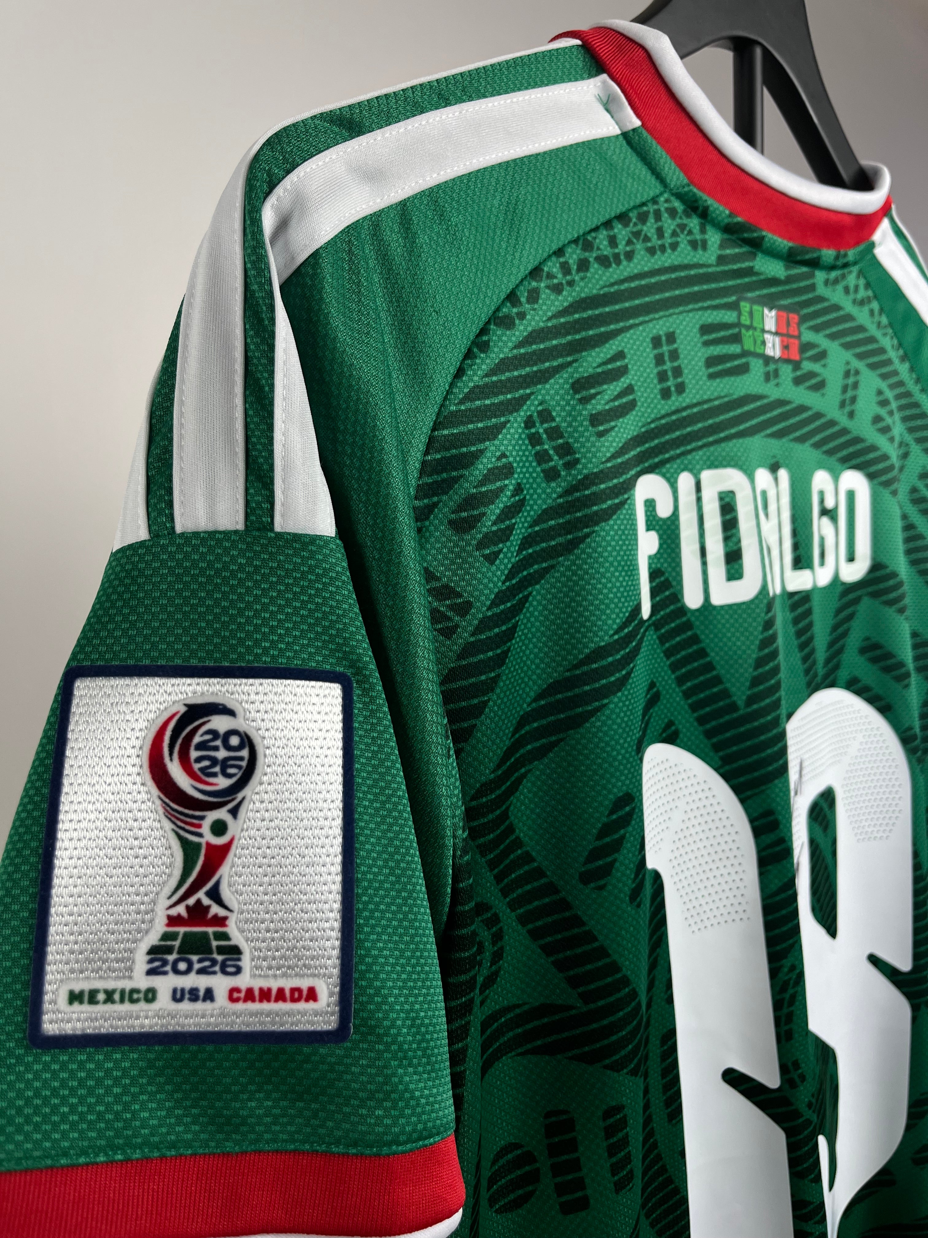 Autógrafo de Álvaro Fidalgo | Jersey México Mundial 2026