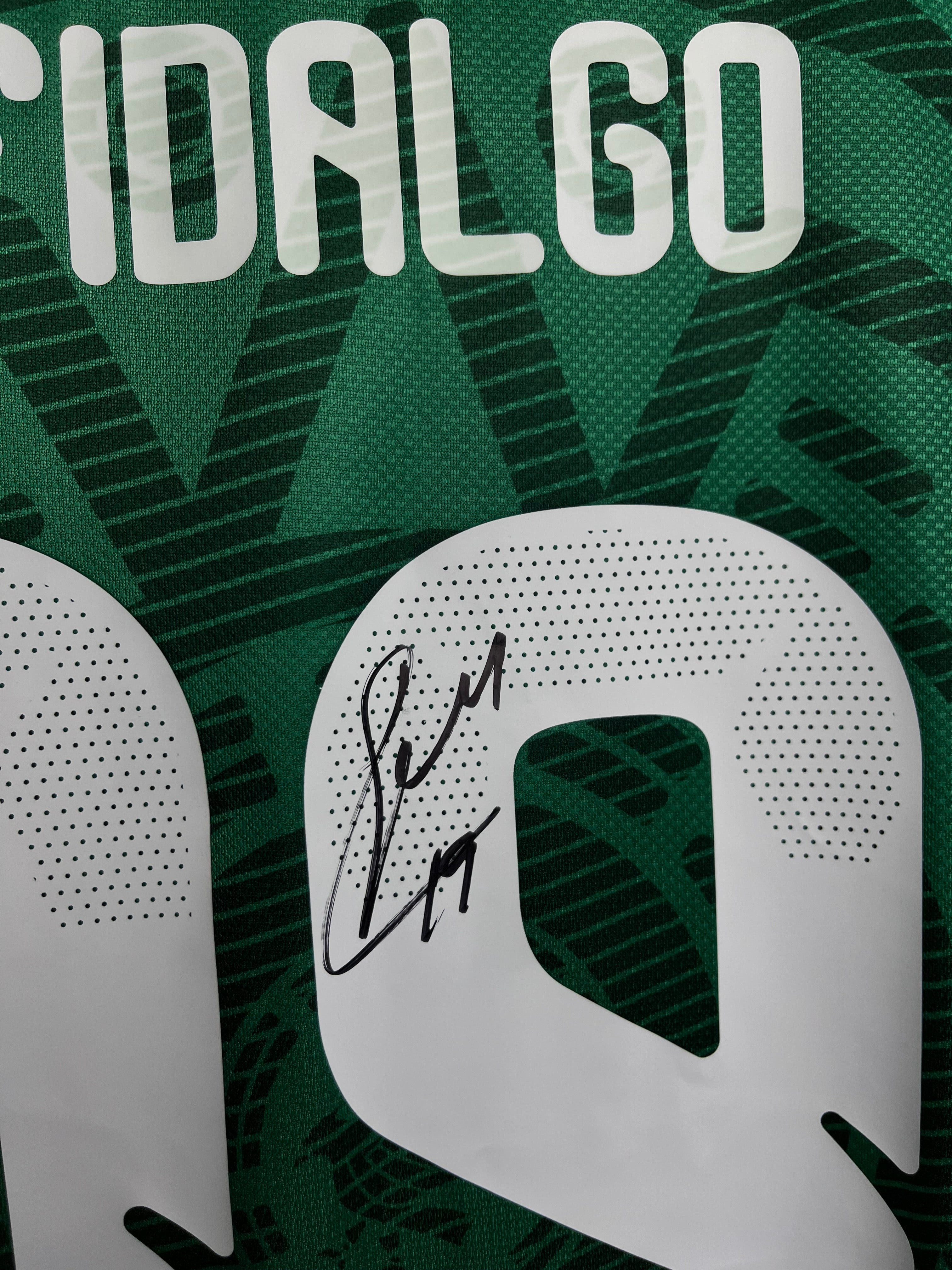 Autógrafo de Álvaro Fidalgo | Jersey México Mundial 2026
